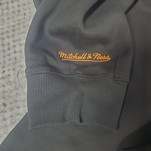 Mitchell & Ness Clemson Tigers Fleece Hoodie Mens 2XL Black NCAA Football  New - Picture 5 of 14